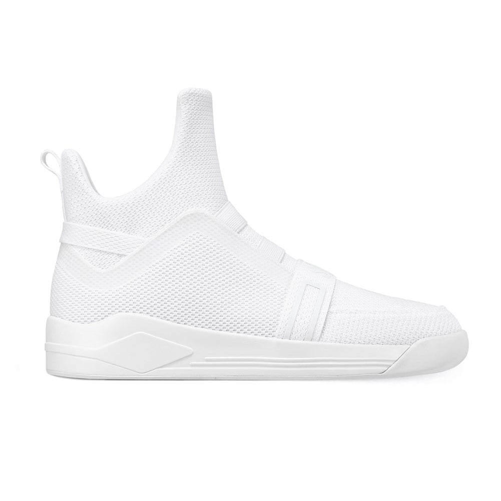 SKYTRACK Mesh Knit High Tops(White/All Black/Black White) - Soulsfeng