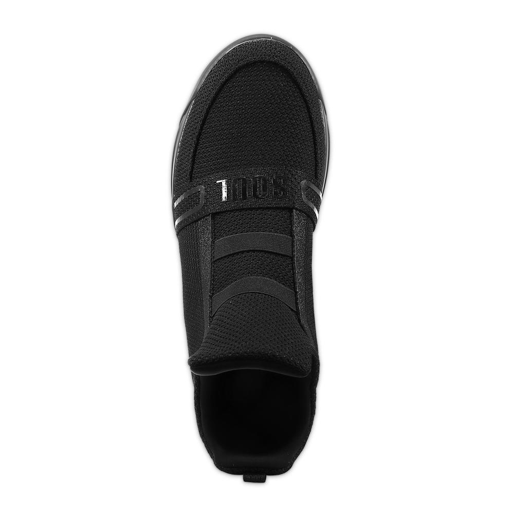 SKYTRACK Mesh Knit High Tops(White/All Black/Black White) - Soulsfeng