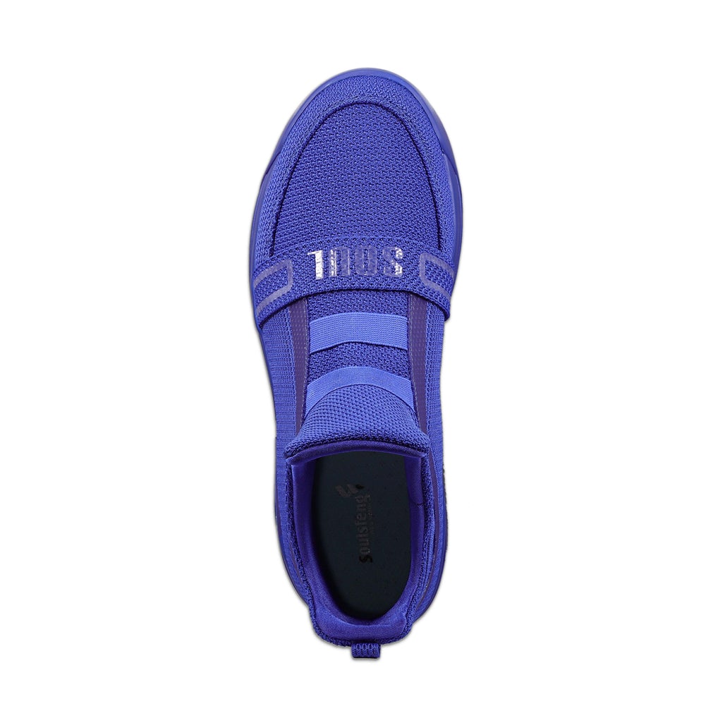 SKYTRACK Mesh Knit High Tops Blue - Soulsfeng
