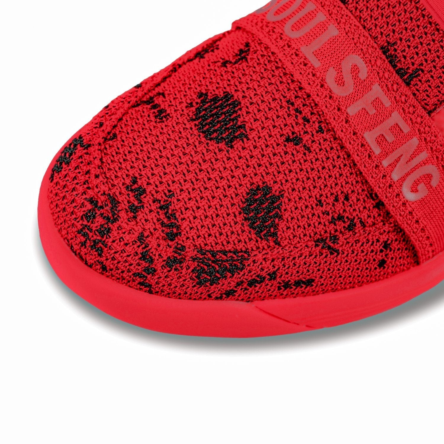 Soulsfeng Mesh Knit High Tops Red - Soulsfeng
