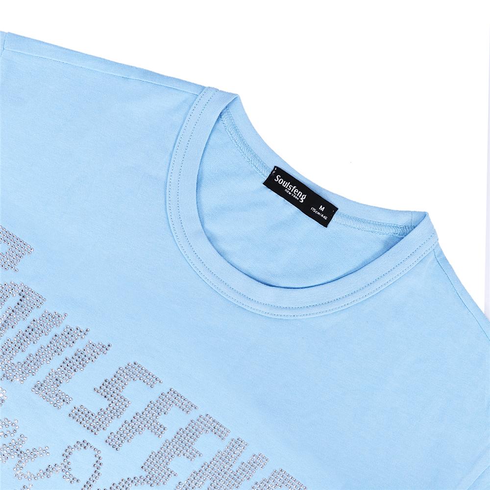 Soulsfeng "New York"  Diamond Tee Shirt - Soulsfeng