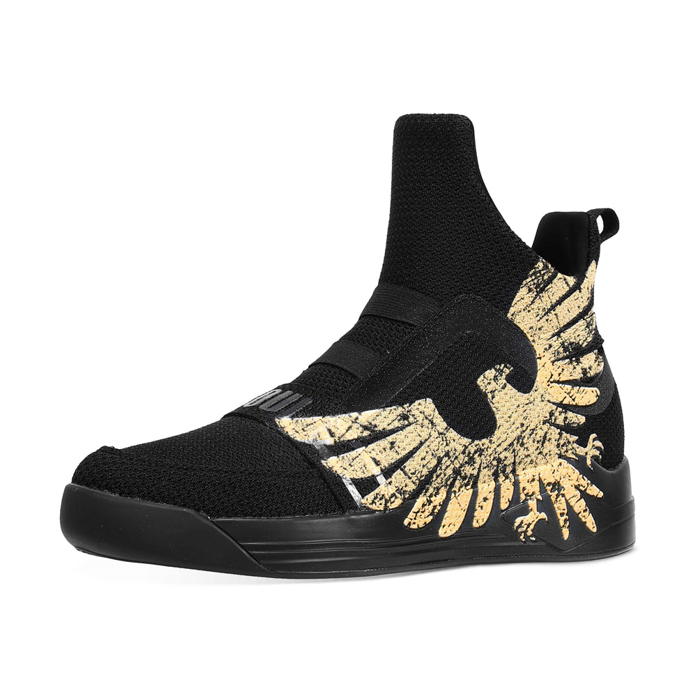 SKYTRACK X THE ISLAND GOD Gold Hawk Sneaker - Soulsfeng