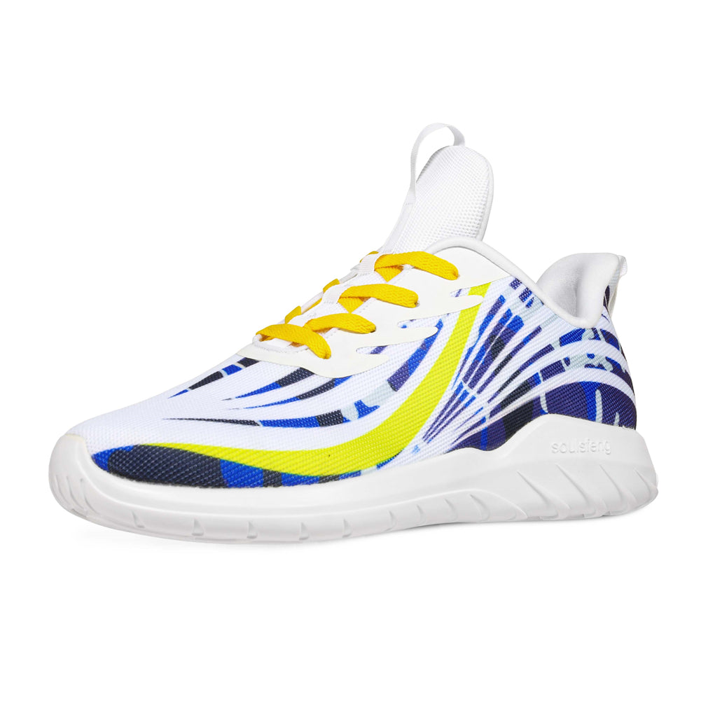 City Blue Soccer World Fashion Sneakers - Soulsfeng