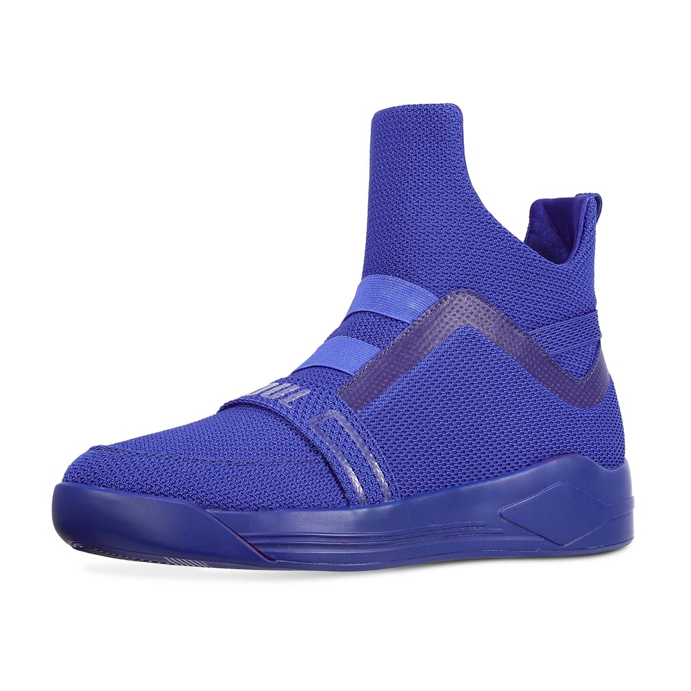 SKYTRACK Mesh Knit High Tops Blue - Soulsfeng