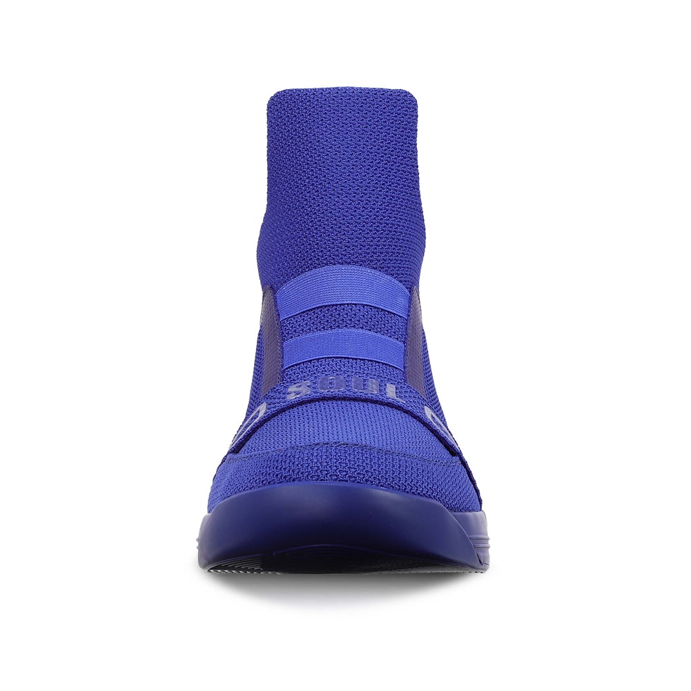 SKYTRACK Mesh Knit High Tops Blue - Soulsfeng