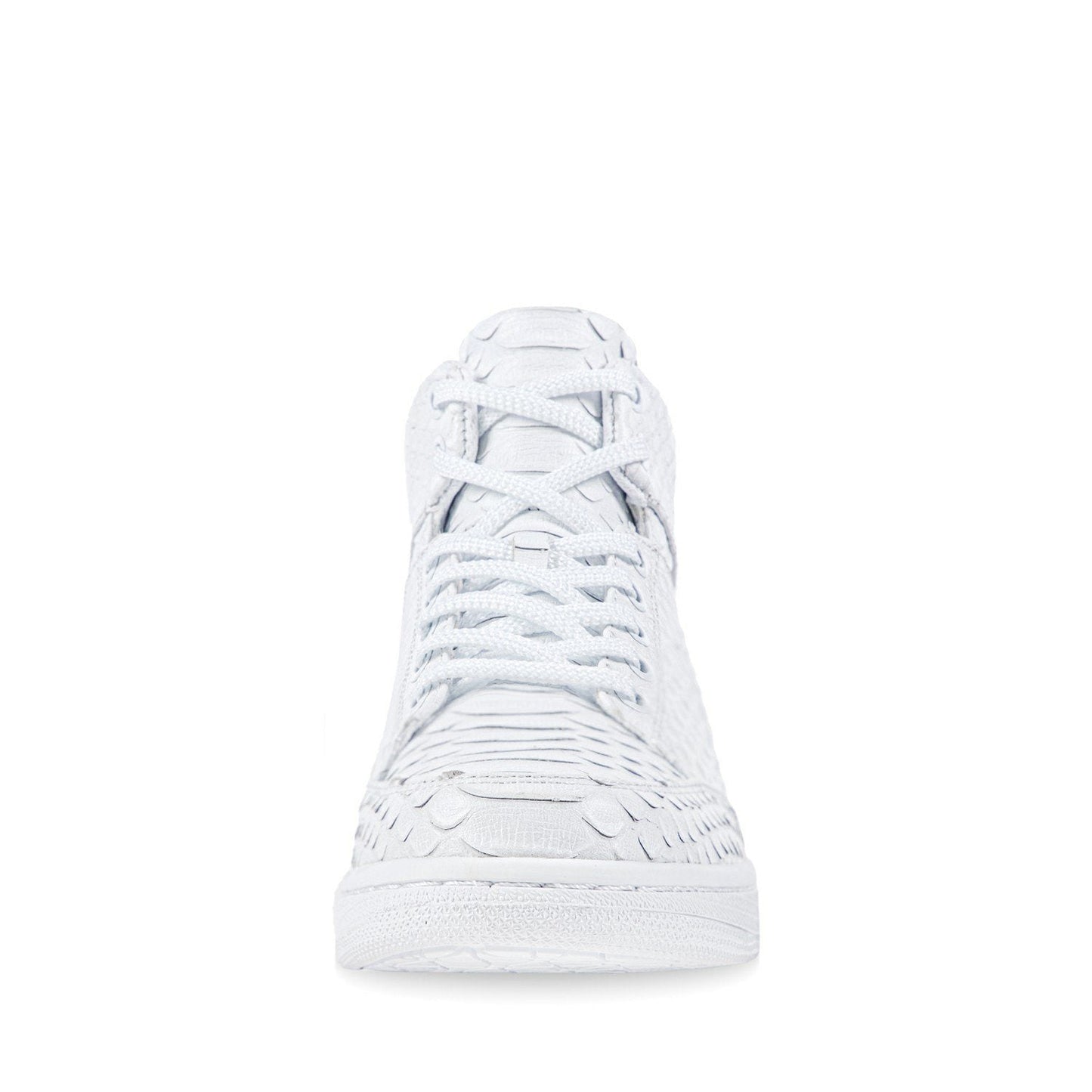 Snake High Top Skate Shoes White - Soulsfeng