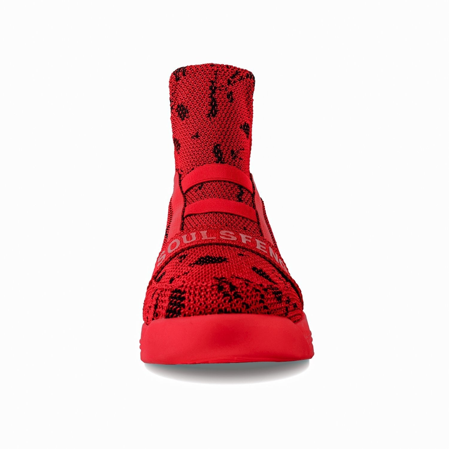 Soulsfeng Mesh Knit High Tops Red - Soulsfeng