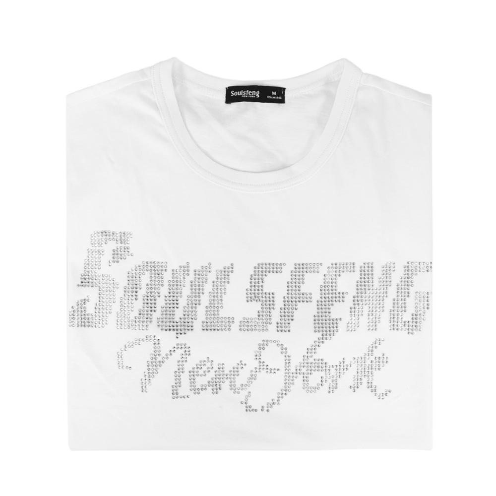 Soulsfeng "New York"  Diamond Tee Shirt - Soulsfeng