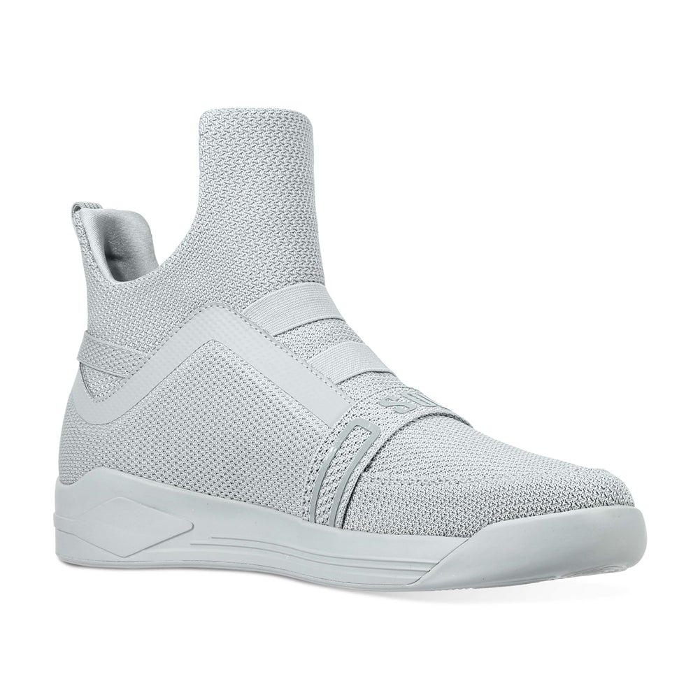 SKYTRACK Mesh Knit High Tops Grey - Soulsfeng