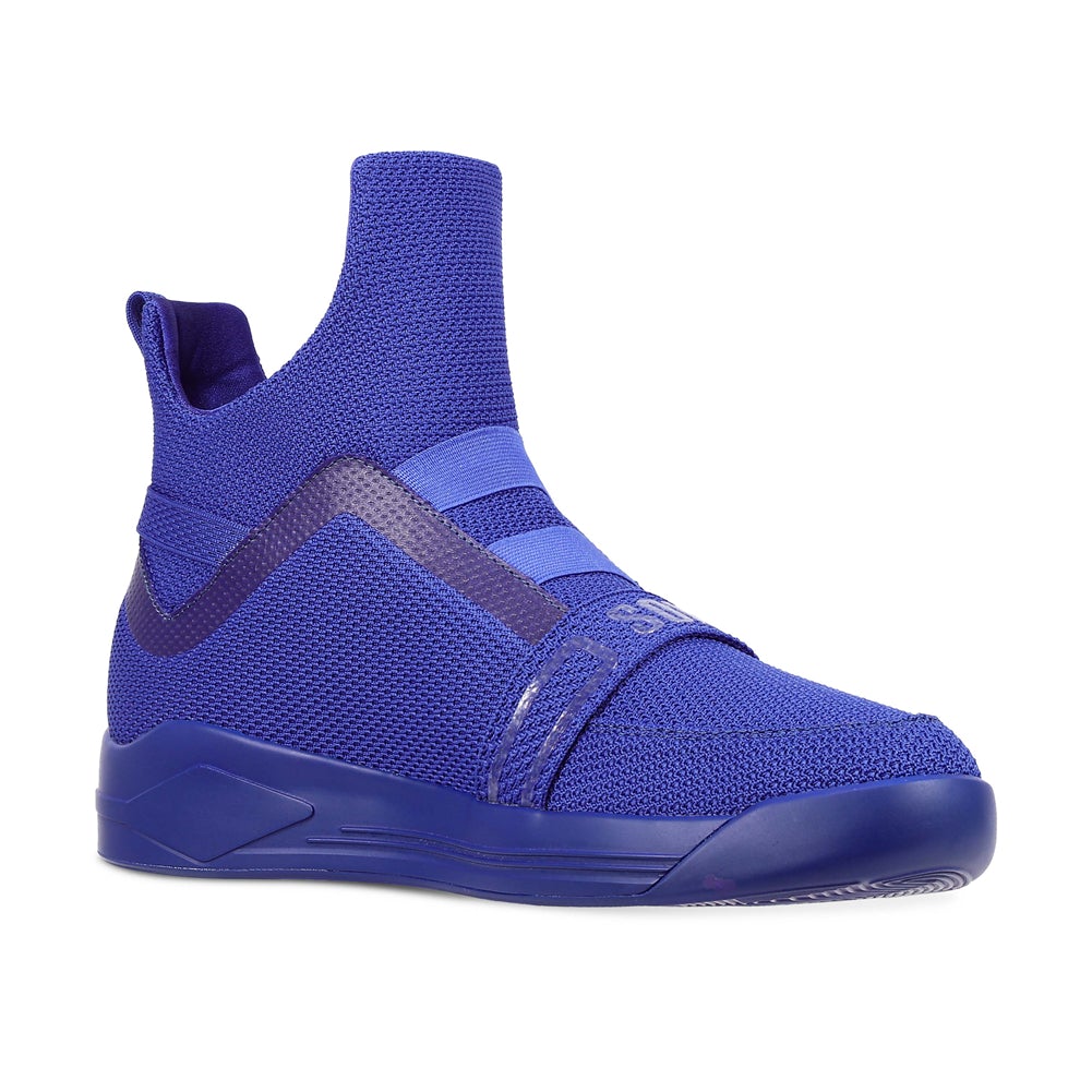 SKYTRACK Mesh Knit High Tops Blue - Soulsfeng