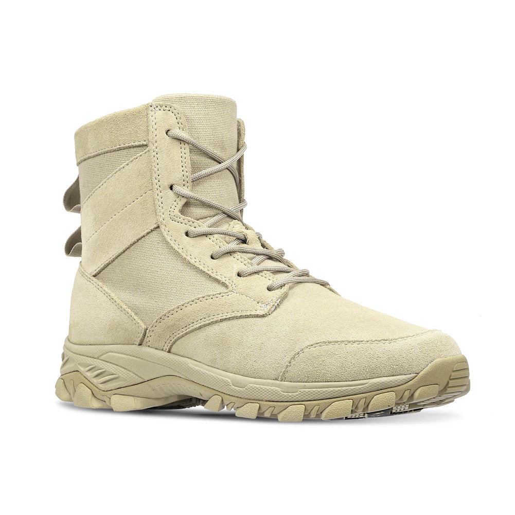 Air Assault Tactical Boots Sand Suede - Soulsfeng