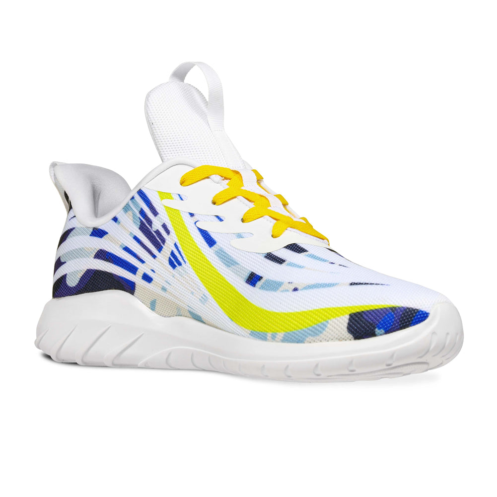 City Blue Soccer World Fashion Sneakers - Soulsfeng