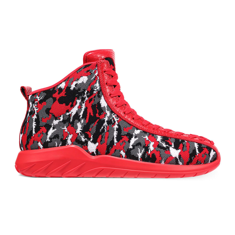 Night Hawk Red High Tops - Soulsfeng