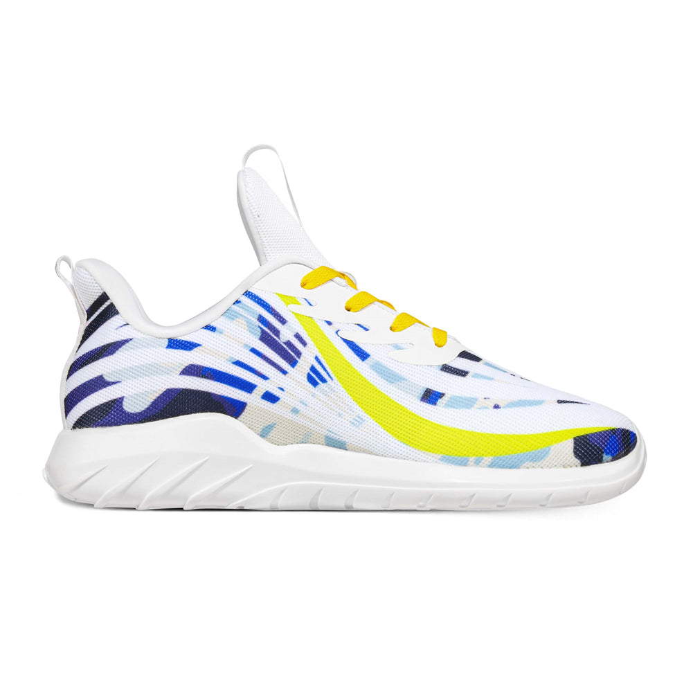 City Blue Soccer World Fashion Sneakers - Soulsfeng