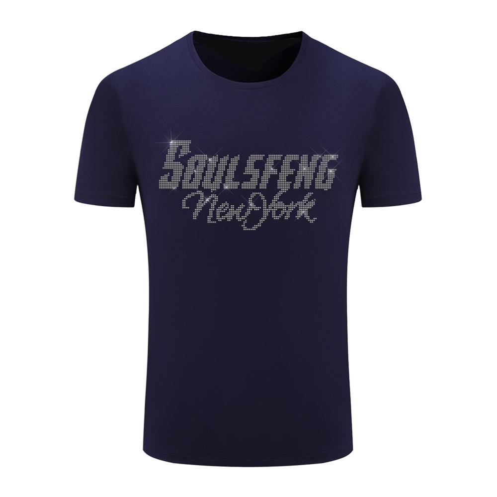 Soulsfeng "New York"  Diamond Tee Shirt - Soulsfeng