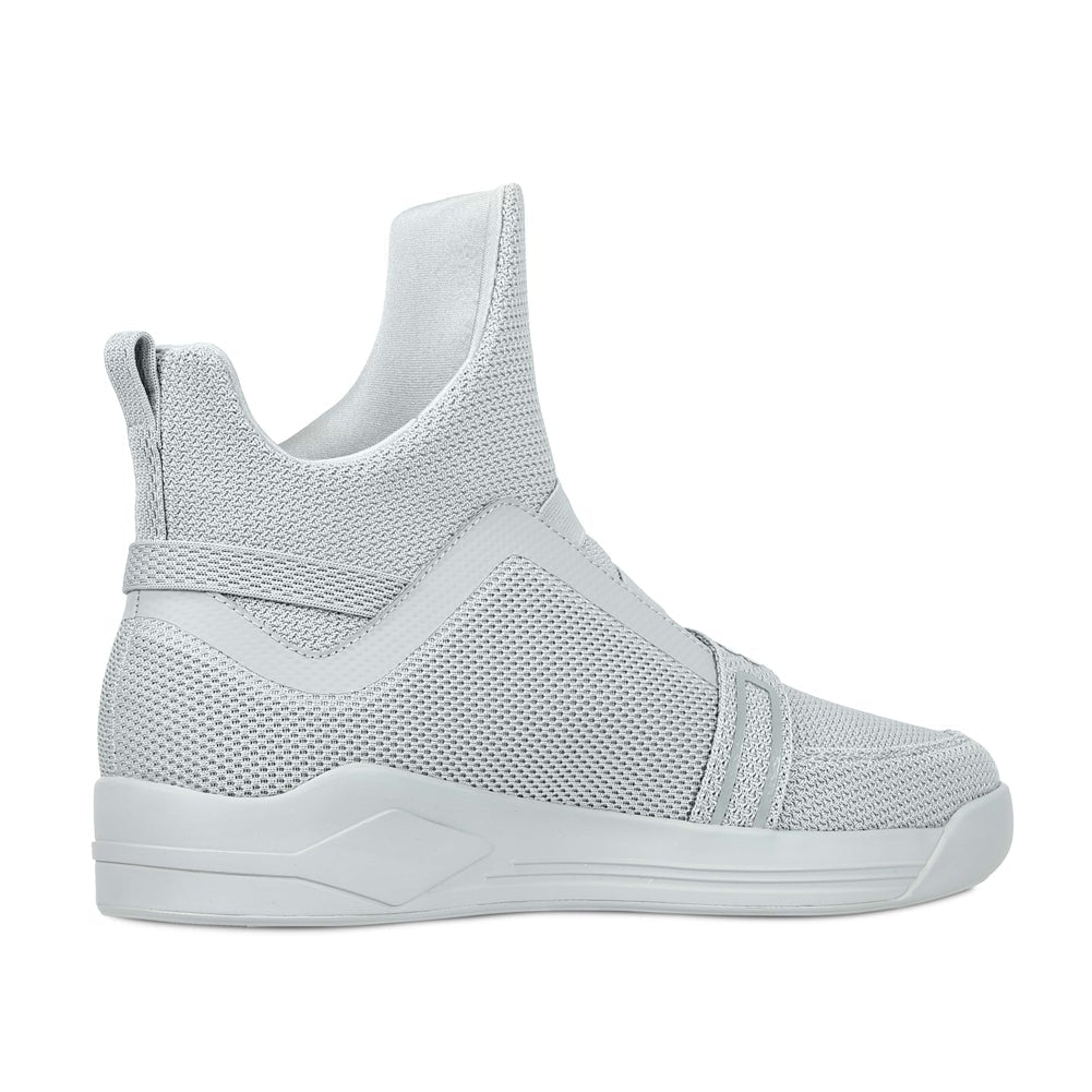 SKYTRACK Mesh Knit High Tops Grey - Soulsfeng