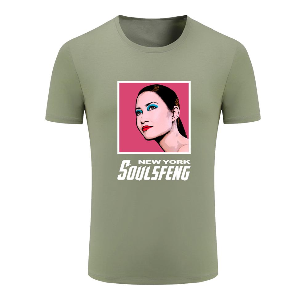 Soulsfeng Gazing Girl Tee Shirt - Soulsfeng