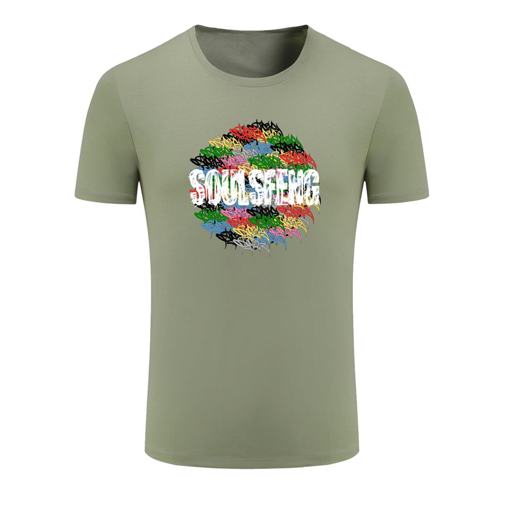 Soulsfeng Peace Graffiti Tee Shirt - Soulsfeng