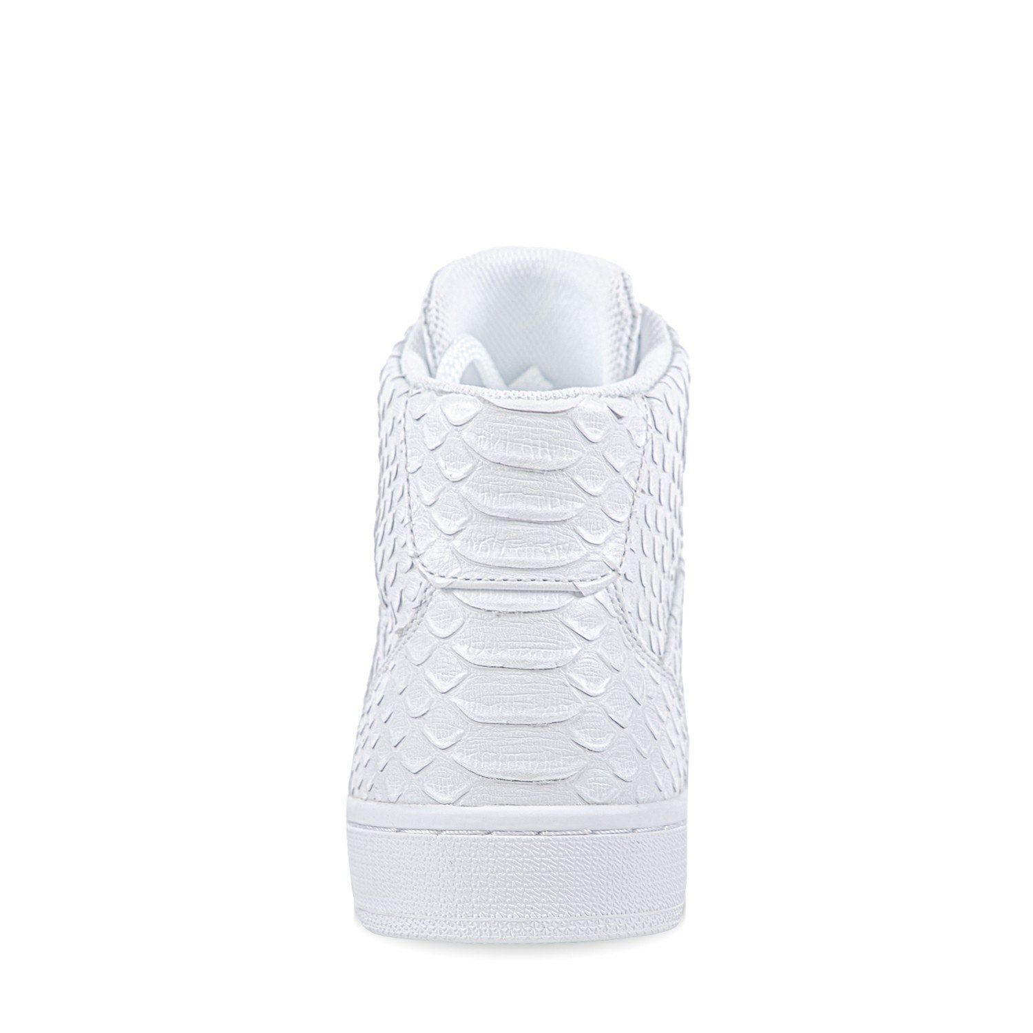 Snake High Top Skate Shoes White - Soulsfeng