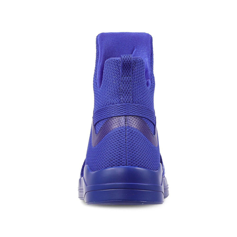 SKYTRACK Mesh Knit High Tops Blue - Soulsfeng