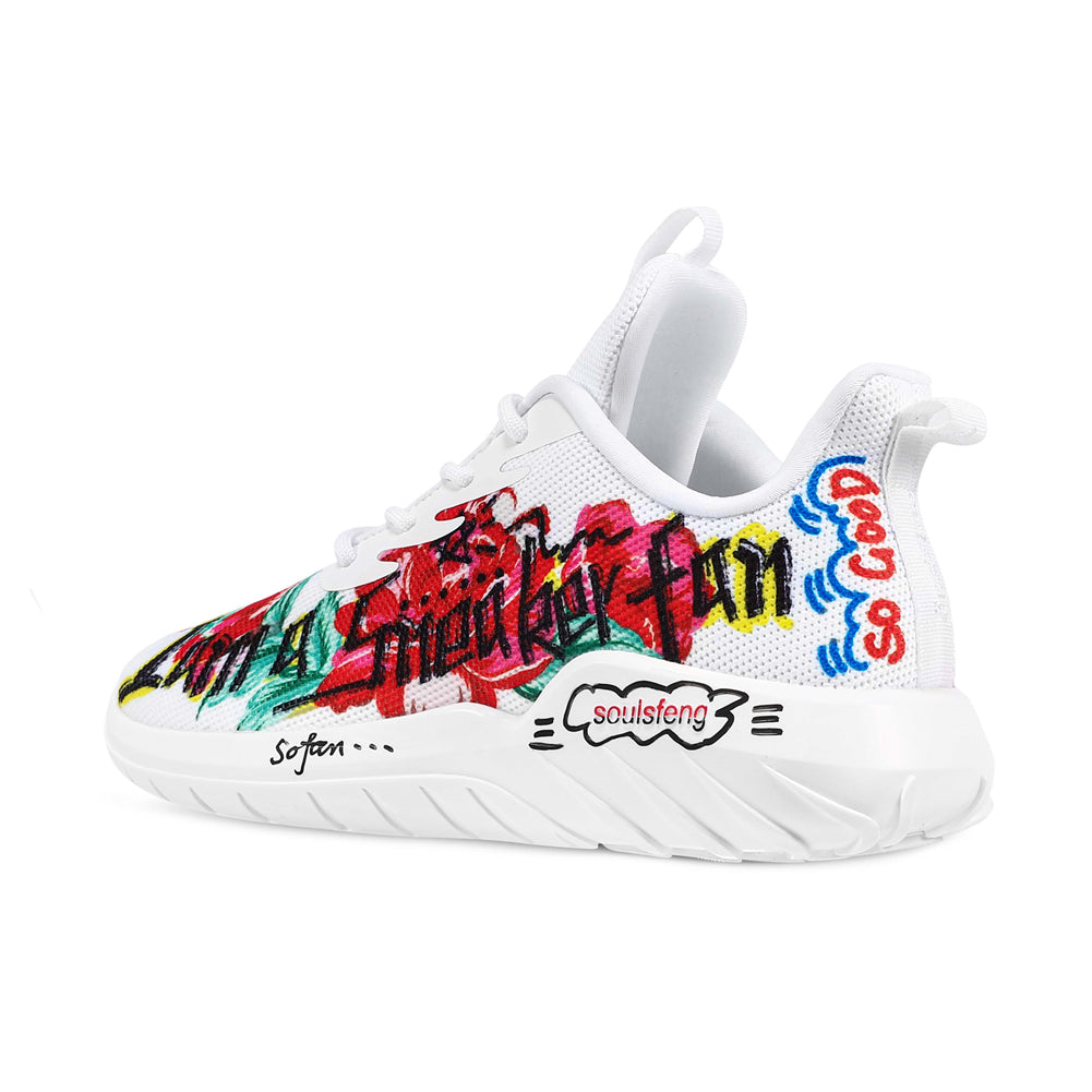 Sneakerhead Painted Fashion Sneakers - Soulsfeng