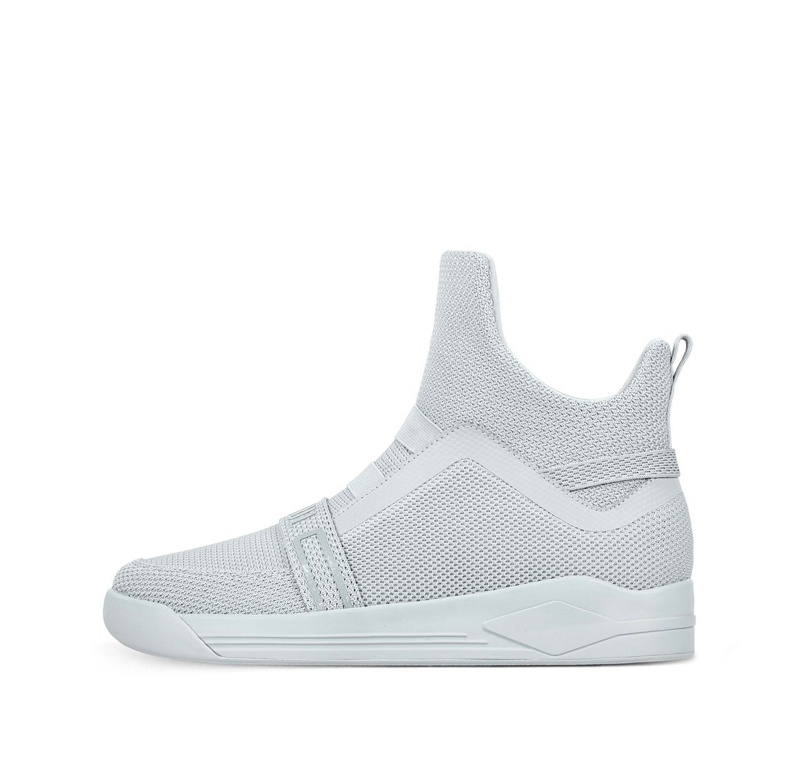 SKYTRACK Mesh Knit High Tops Grey - Soulsfeng