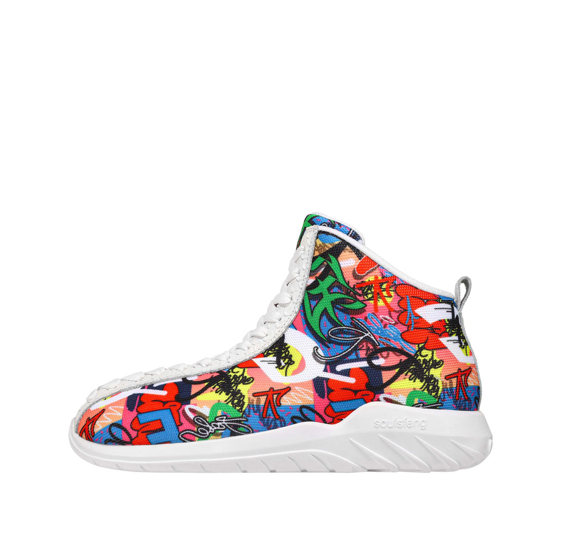 סניקרס גבוהות Night Hawk Graffiti