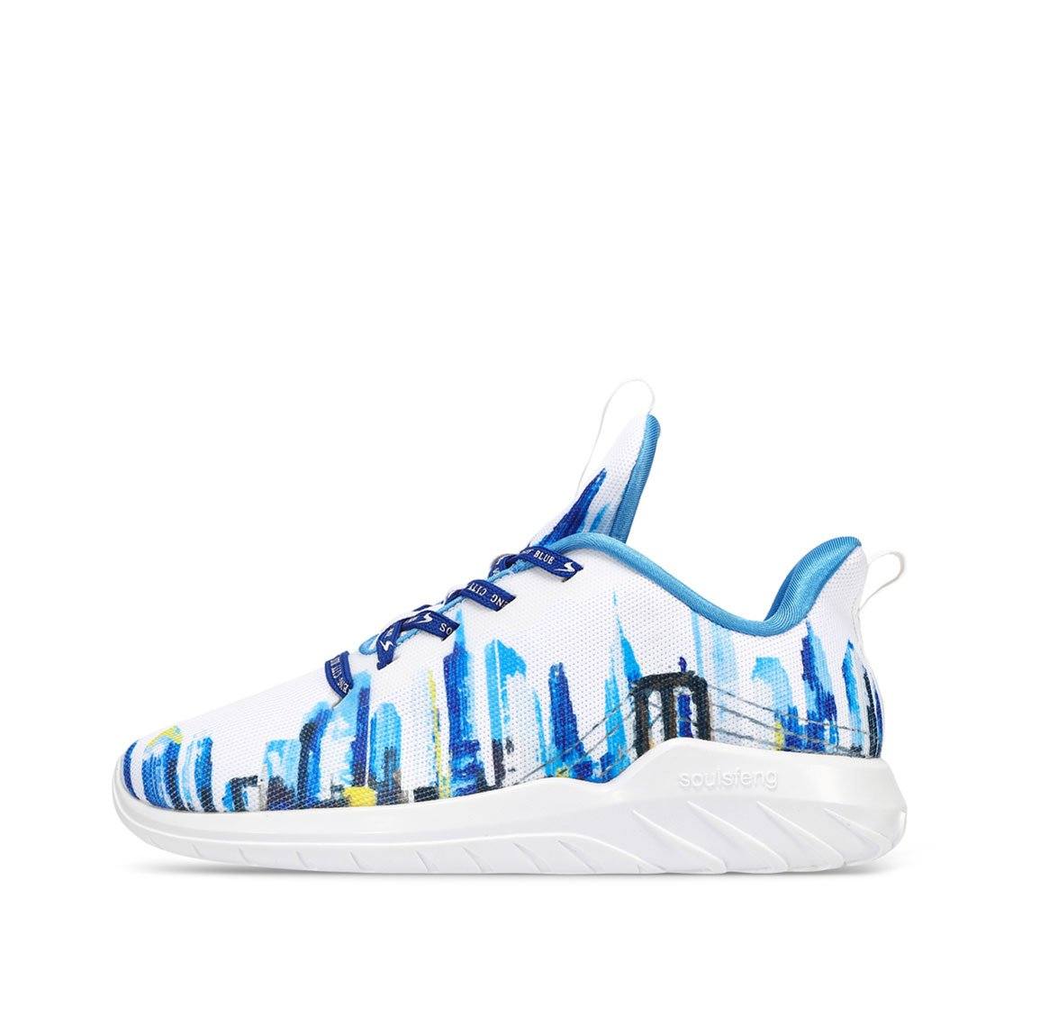 City Blue New York Sneaker Limited Version - Soulsfeng