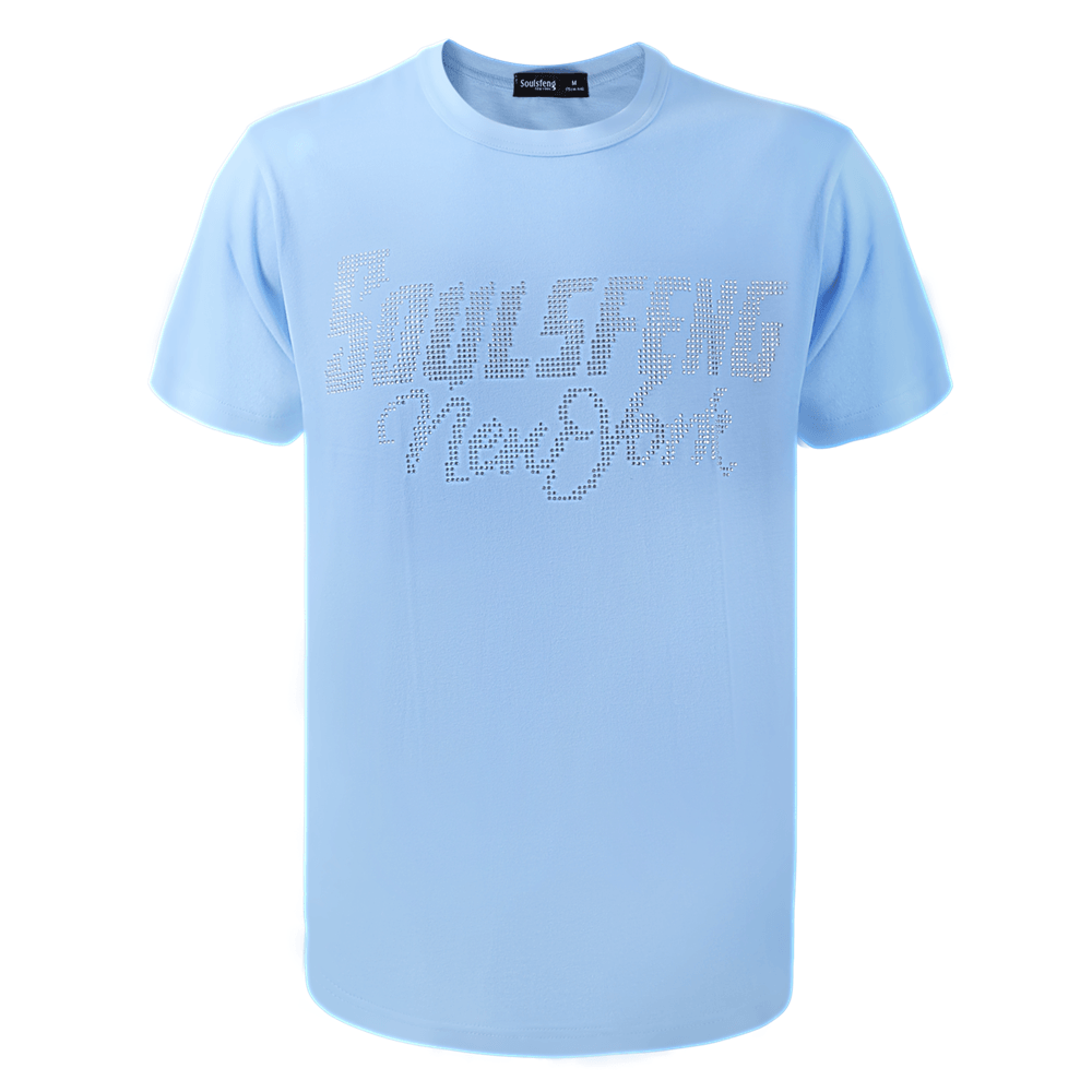 Soulsfeng "New York"  Diamond Tee Shirt - Soulsfeng