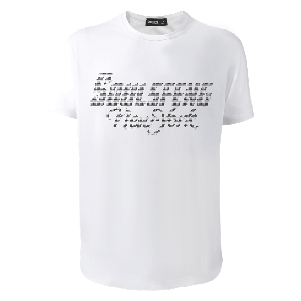 Soulsfeng "New York"  Diamond Tee Shirt - Soulsfeng