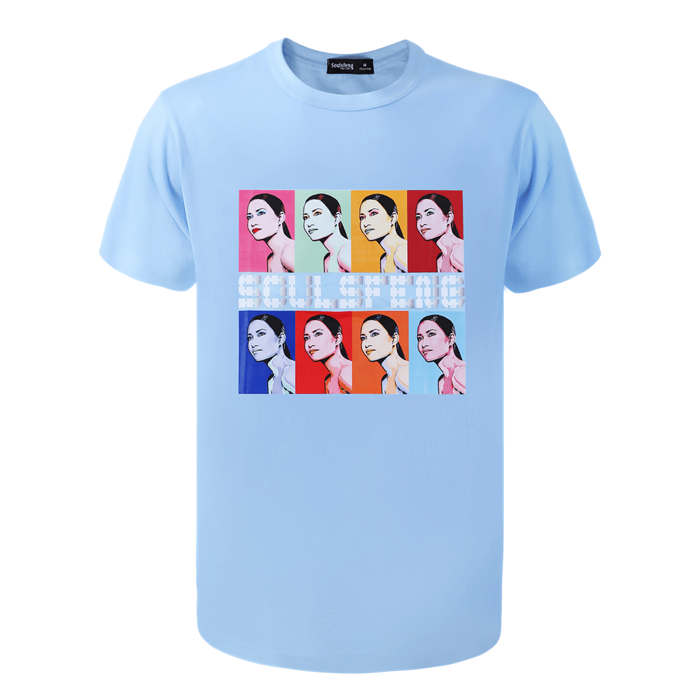 Soulsfeng Gazing Girl PopAn Tee Shirt - Soulsfeng