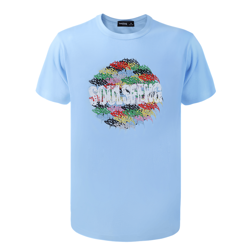 Soulsfeng Peace Graffiti Tee Shirt - Soulsfeng
