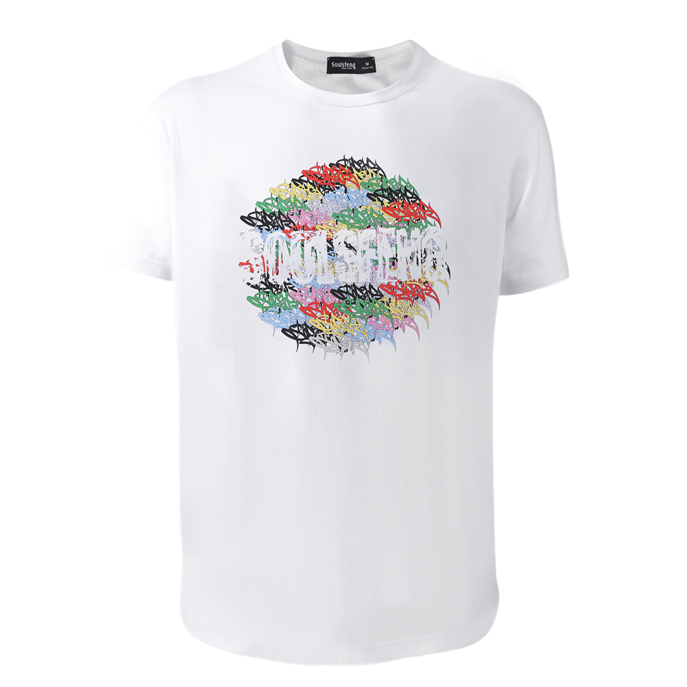 Soulsfeng Peace Graffiti Tee Shirt - Soulsfeng