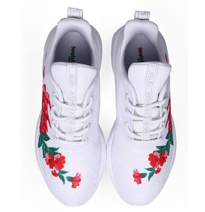 Flower Couples Fashion Sneakers - Soulsfeng