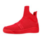 SKYTRACK Mesh Knit High Tops Red - Soulsfeng