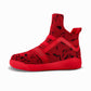 Soulsfeng Mesh Knit High Tops Red - Soulsfeng