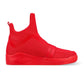 SKYTRACK Mesh Knit High Tops Red - Soulsfeng