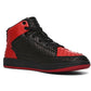 Vintage Snakeskin Leather High Top Shoes - Soulsfeng