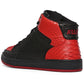 Vintage Snakeskin Leather High Top Shoes - Soulsfeng