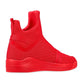 SKYTRACK Mesh Knit High Tops Red - Soulsfeng