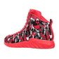 Night Hawk Red High Tops - Soulsfeng
